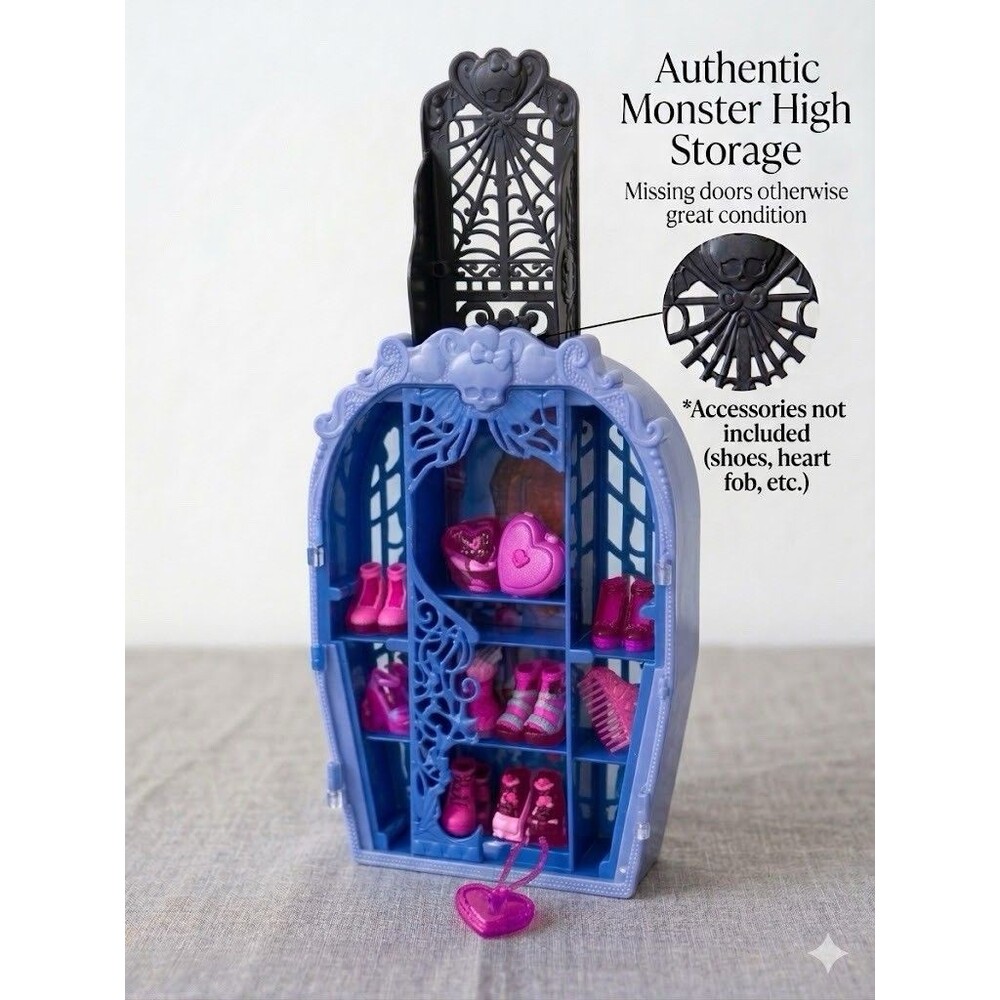 Monster High 2023 Skulltimate Secrets Abbey’s Locker (No Doll/Accessories)